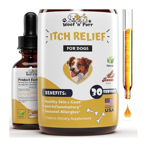 Natural Relief for Itchy Dogs with Anti-Itch Properties and Calming Effect