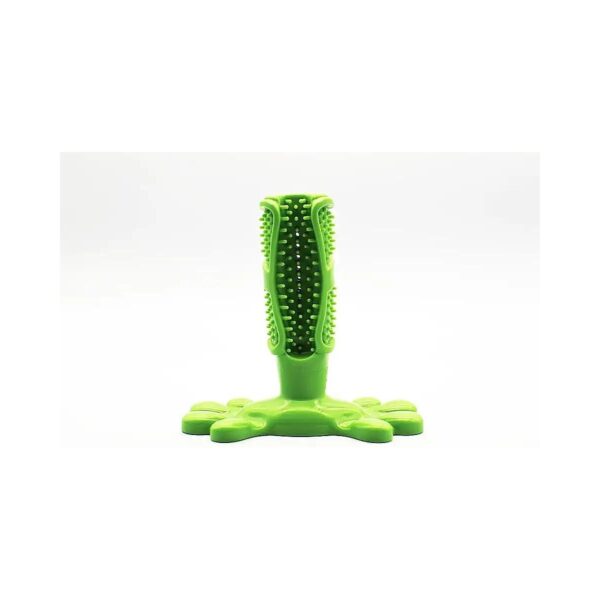 Natural Rubber Dog Toothbrush for Durable and Gentle Tooth Brushing