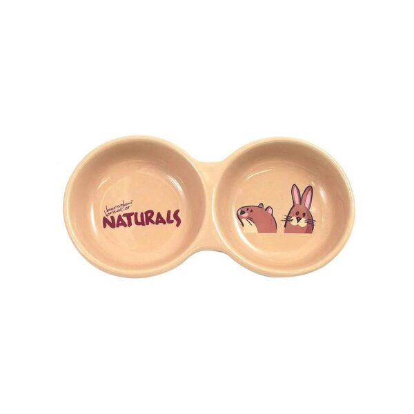 Natural Stoneware Dish for Small Breed Dogs and Fish with Low-Maintenance Construction