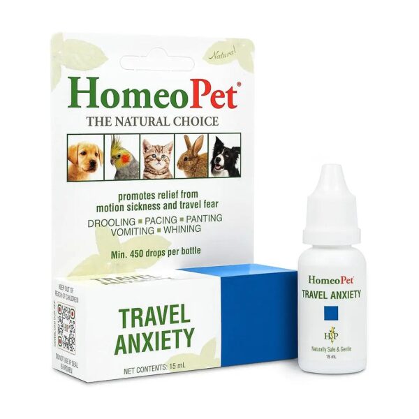 Natural Travel Anxiety Relief for Dogs, Cats, and Small Animals