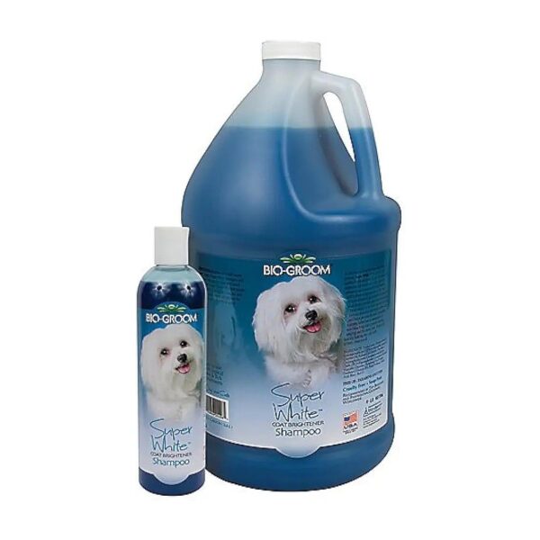 Natural Whitening Dog Shampoo for Light-Colored Coats, Coconut Scent, Cruelty-Free