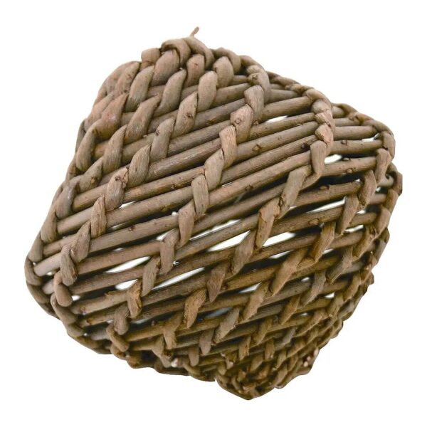 Natural Willow Ball for Small Animals Teeth Trim and Nibbling Fun