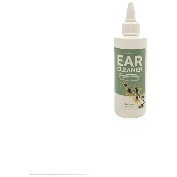 Natural Witch Hazel Based Ear Cleaner for Dogs, Breaks Through Tough Wax