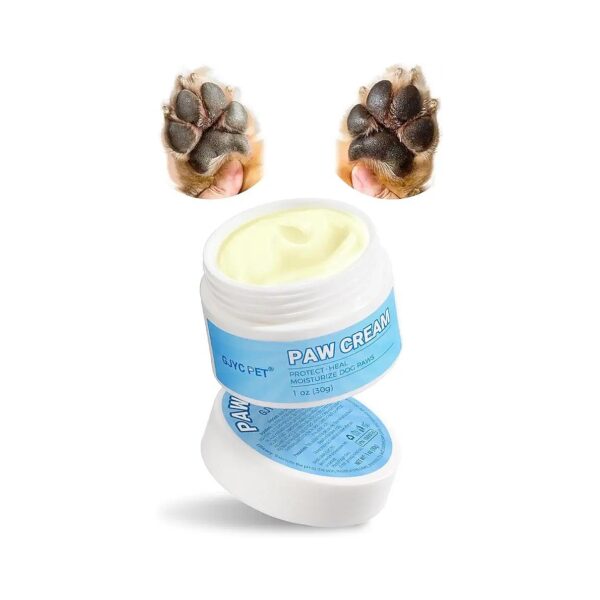 Natural and Safe Pet Paw Cream for Dogs and Cats Paws and Noses Care