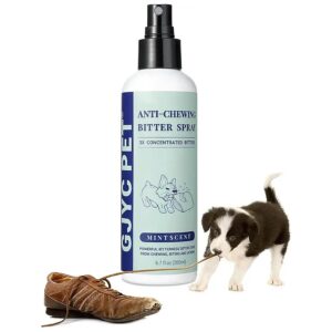 No Chew Spray for Dogs with Bitter Apple Flavor and Potent Deterrent Properties