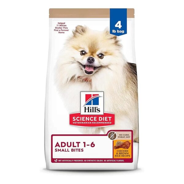 No Corn, Wheat, Soy Chicken and Brown Rice Adult Dog Kibble