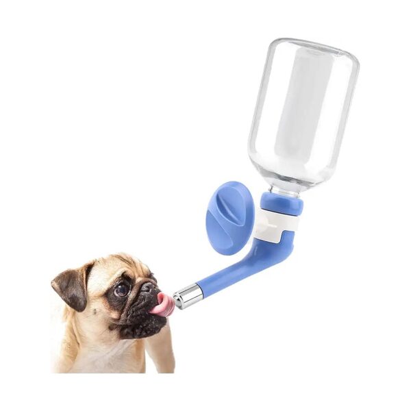 No Drip Nozzle Dog Water Dispenser Bottle Adjustable Height Drinking Water Feeding