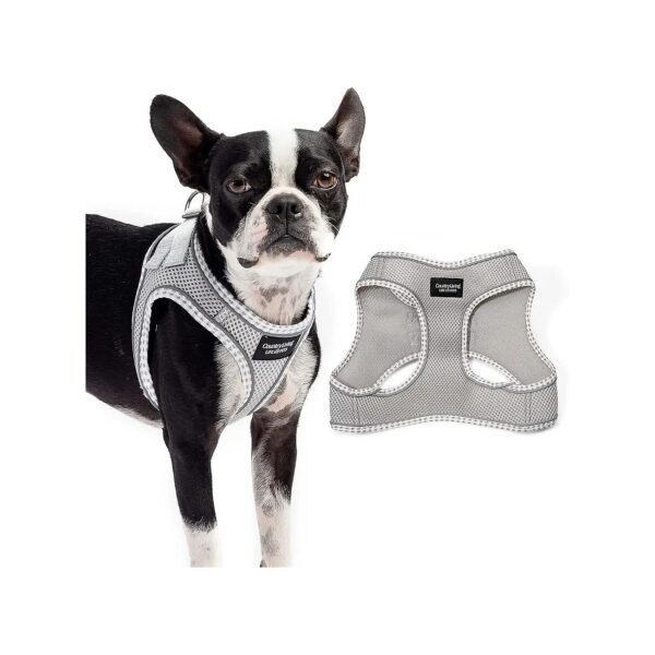 No Pull Dog Harness for Small to Large Dogs with Soft Padded Cooling Vest Grey Medium Fit