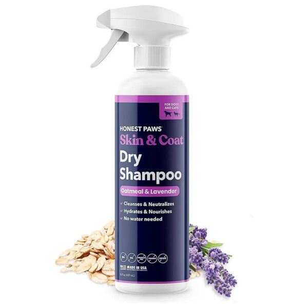 No Rinse Dog Shampoo for Reducing Odor and Allergies