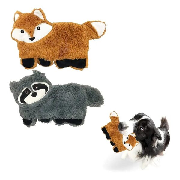 No Stuffing Durable Plush Dog Toys for Aggressive Chewers and Puppy Tough Dog Toys