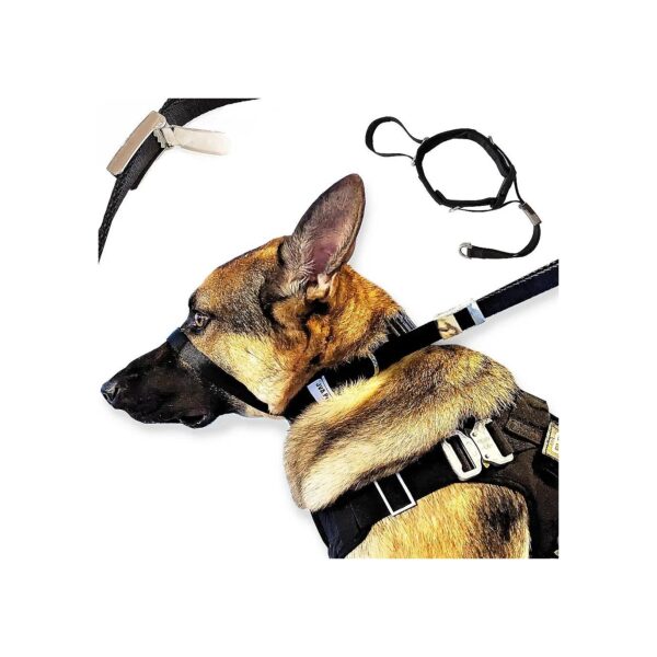 No-Pull Dog Headcollar for Large Dogs with Puffy Nose Under-Pad and Buckle