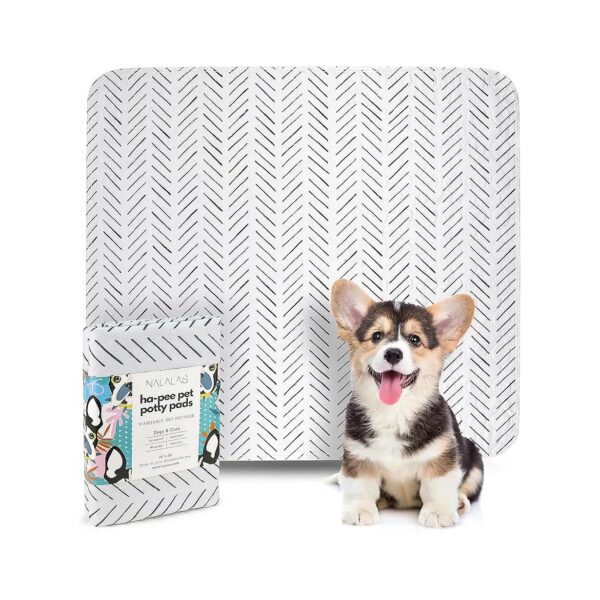 Non Slip and Ultra Absorbent Dog Training Mats for Puppy Potty Pads