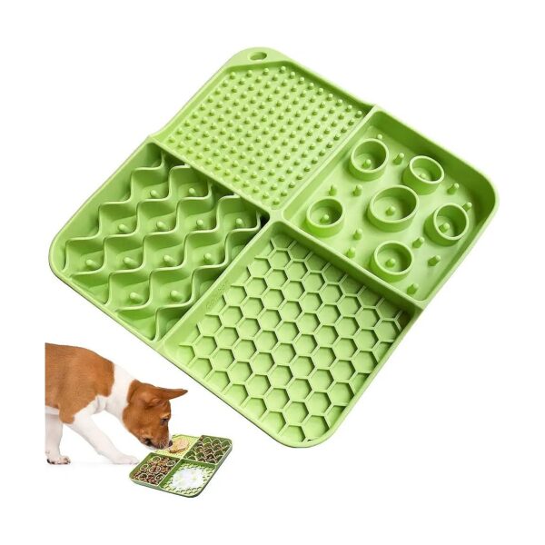 Non-Toxic Slow Feeder Dog Lick Mat for Cats and Dogs