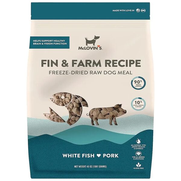 North American Made, Grain and Gluten Free Freeze-Dried Dog Food