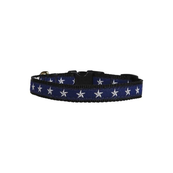 North Star Pattern Dog Collar with High-Tensile Strength Nylon