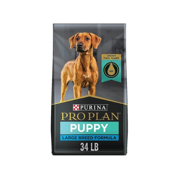 Nourish Large Breed Puppy Growth with High Protein, Omega-Rich Chicken and Rice Formula