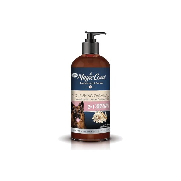 Nourishing Oatmeal Dog Shampoo and Conditioner for Soft Coat