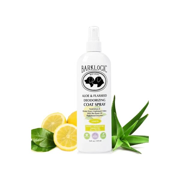 Nourishing and Detangling Spray for Dogs and Puppies with a Soothing Lemon Scent