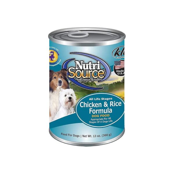 Nutrient-Rich Dry Food for Healthy Adult Dogs with Chicken and Rice