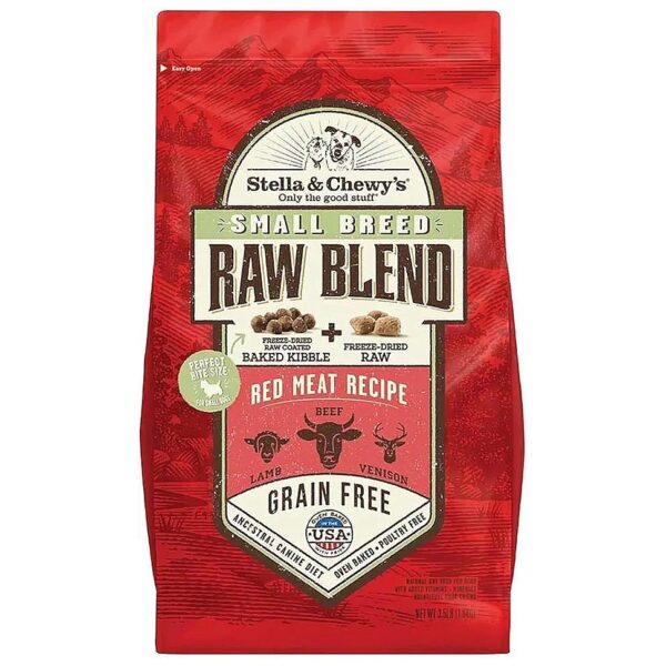 Nutrient-Rich Dry Red Meat Blend for Small Breed Dogs with Active Lifestyles