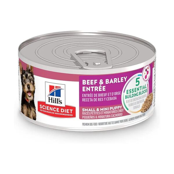 Nutrient-Rich Wet Food for Small Breed Puppies' Overall Health