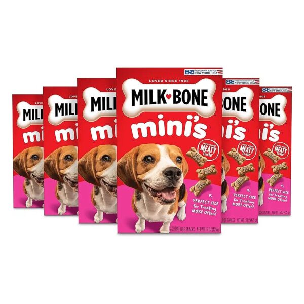 Nutritious 5-Calorie Mini Dog Treats with 12 Vitamins and Minerals