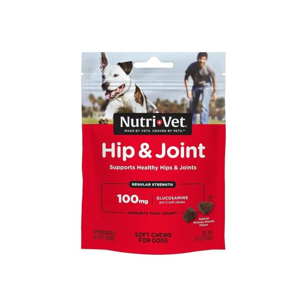 Nutritious Soft Chews for All-Age Dogs with Balanced Hip and Joint Support