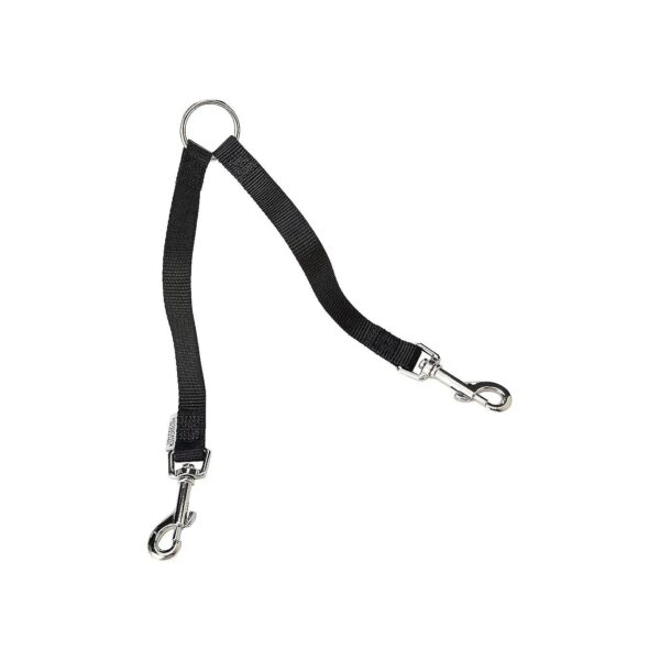 Nylon Couple Dog Leads for Attaching Two Leashes Together