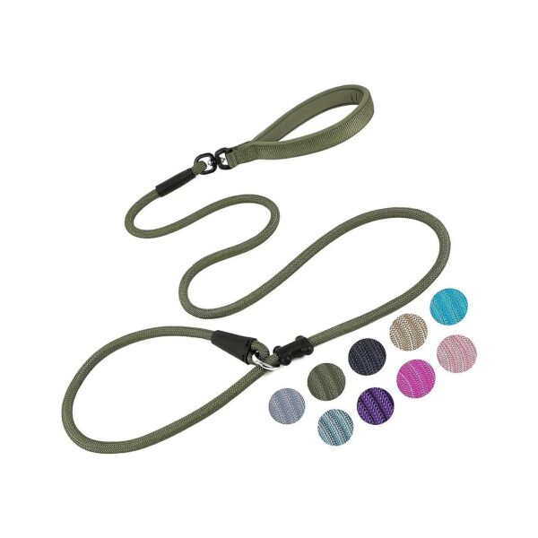 Nylon Rope Leash for Walking and Training Small Medium Large Dogs