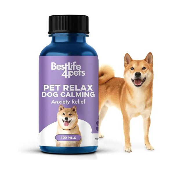 Odorless Tasteless Pills for Long-Lasting Calming Relief and Emotional Wellness for Dogs