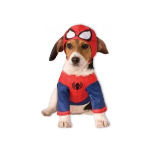 Offical Marvel Spider-Man Licensed Dog Costume for Small to Medium Breed Pets