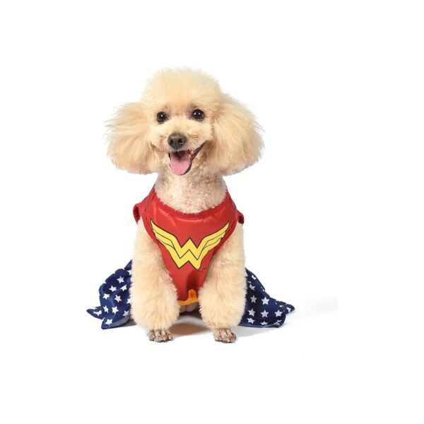 Official DC Comics Wonder Woman X-Small Dog Halloween Costume