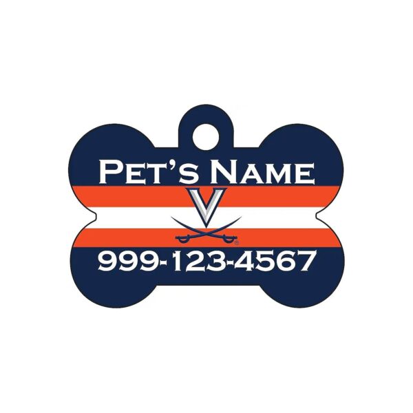 Officially Licensed Virginia Cavaliers Pet Tag for Pet Owners