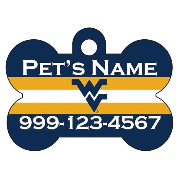 Officially Licensed West Virginia Pet ID Tag for Dogs