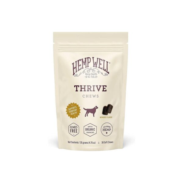 Omega-Rich Hemp Chews for Dogs - Immune Support and Skin Health with Organic Ingredients