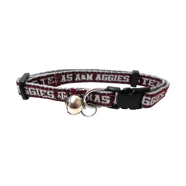 One Size Fits Most Texas A&M Aggies Cat Collar for Pet Owners