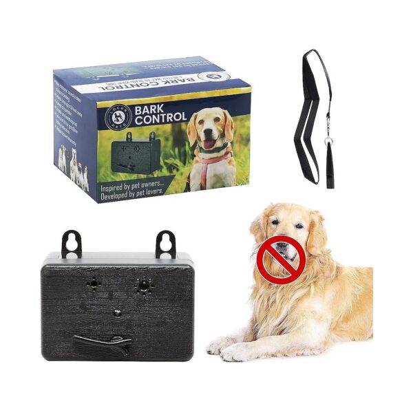 Online and Outdoor Dog Barking Deterrent Solution with Portable and Waterproof Bark Box