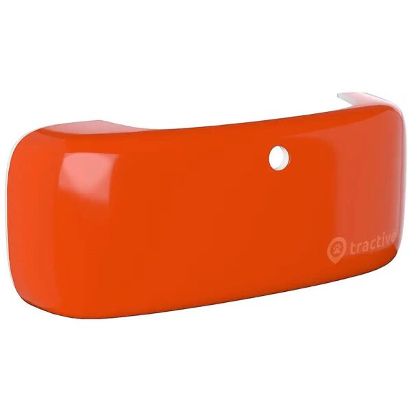 Orange LTE Hard Cover for Tractive Standard Size GPS Dog Tracker