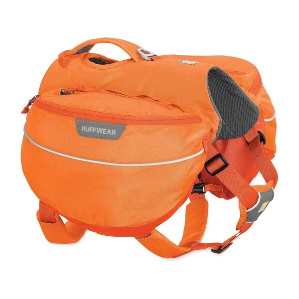 Orange Poppy Small Backpack for Camping and Hiking with Your Dog