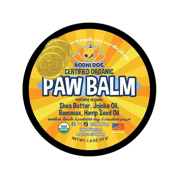 Organic Dip Paws Balm Natural Soothing and Healing for Dry Cracked Rough Pet Skin