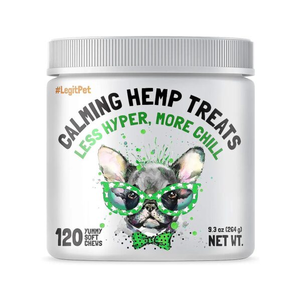 Organic Hemp Chews for Dogs Effective Calming Solution for Stress Relief Relaxation