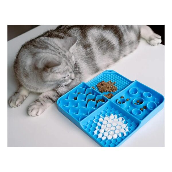 Original Heavy Duty Slow Feeder and Lick Mat for Cats and Kittens