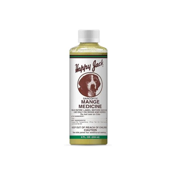 Original Mange Medicine for Dogs and Horses - Fast-Acting Itch Relief