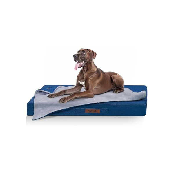 Orthopedic Dog Bed for Extra Large Dogs with Removable Waterproof Cover