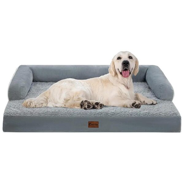 Orthopedic Dog Bed for X-Large Dogs with Waterproof and Removable Cover