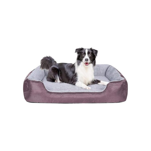 Orthopedic Dog Bed with Waterproof Protection and Adjustable Size for Large Dogs