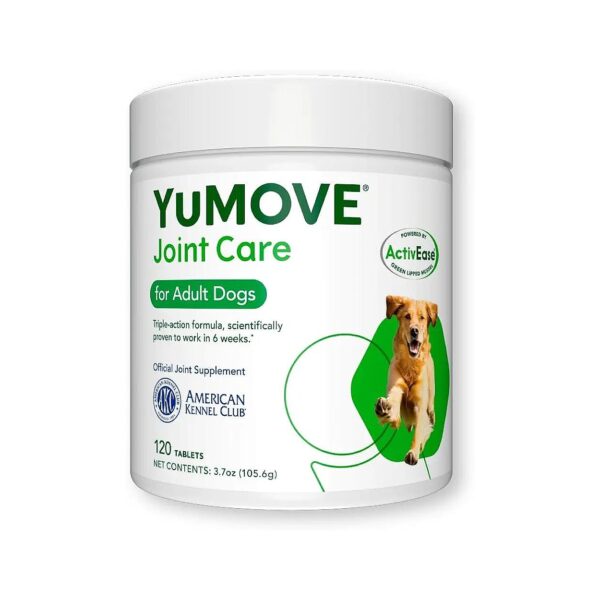 Orthopedic Supplement for Adult Dogs with Glucosamine, Chondroitin, and Hyaluronic Acid