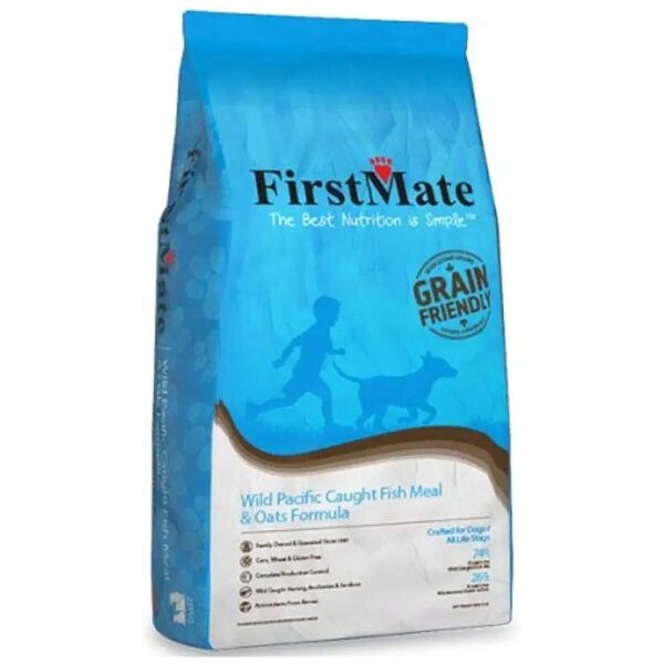 Pacific Caught Fish and Wholesome Oats Formula for Active Dogs of All Ages