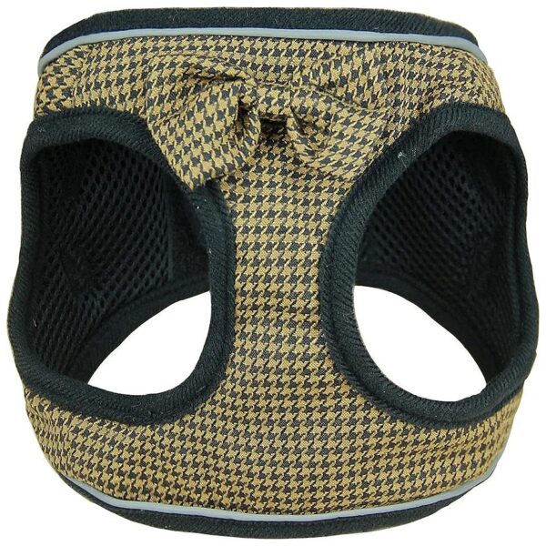 Padded Pet Vest Harness with Adjustable Soft Mesh and Bow Tie for Medium Dogs