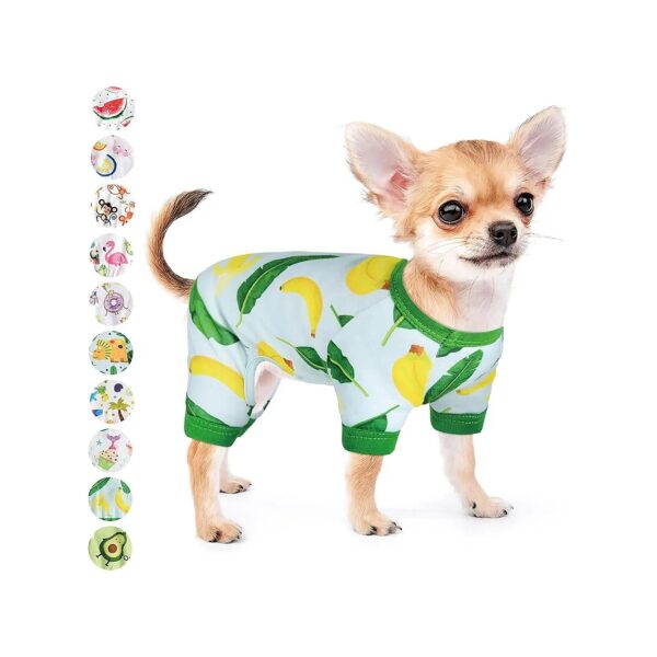 Pajamas for Small Breed Chihuahua, Yorkie, and Teacup Puppies